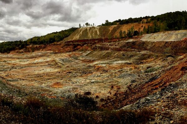 Paisaje marciano en minas de Riotinto (Huelva) - Sputnik Mundo