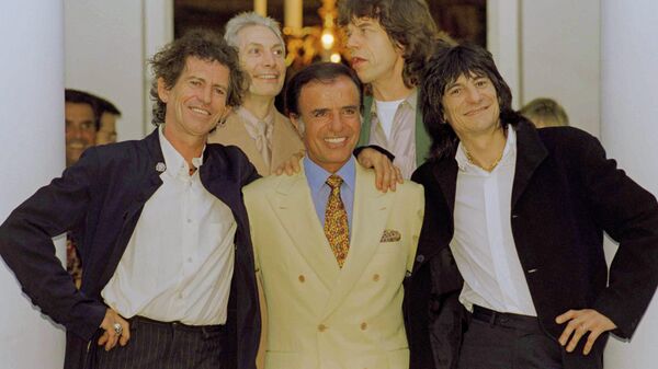 Rolling Stones y Carlos Menem - Sputnik Mundo