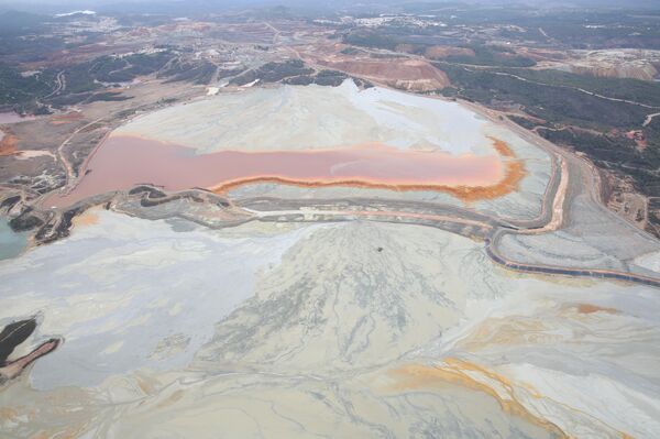 Vista aérea de la balsa de Riotinto - Sputnik Mundo