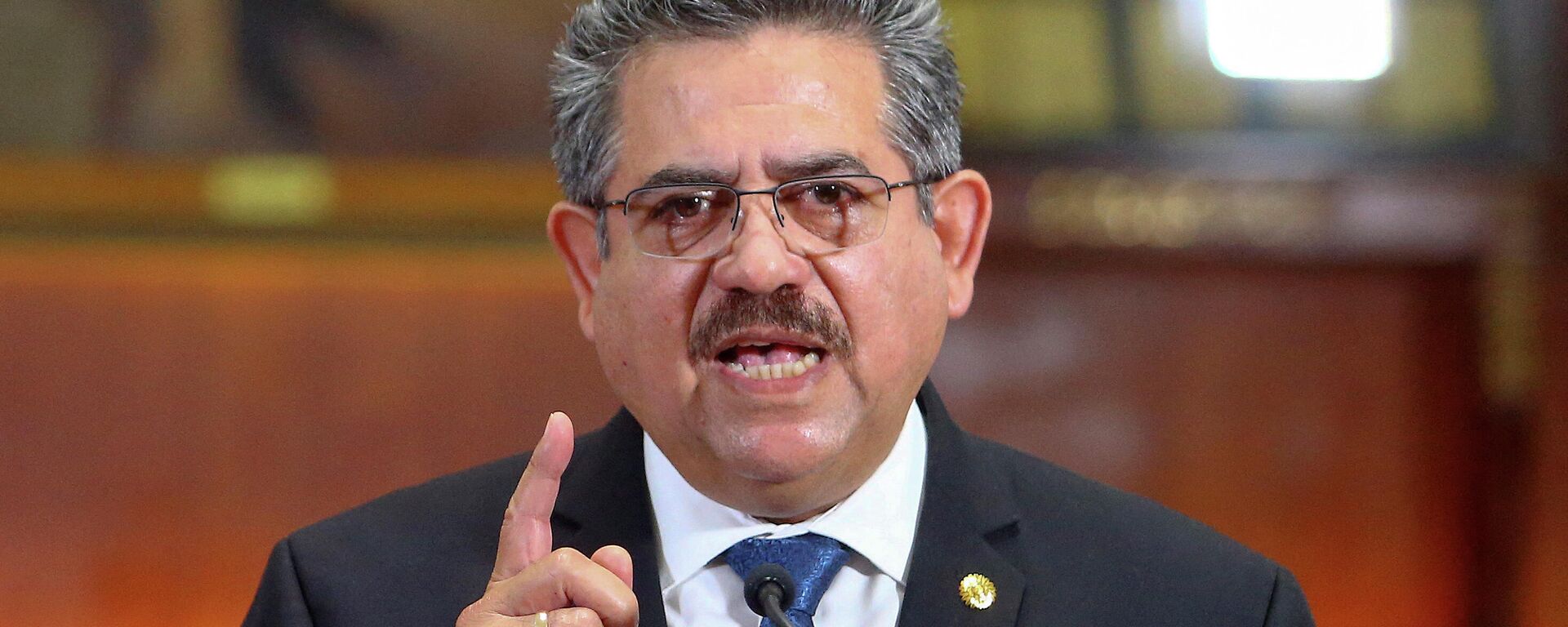 Manuel Merino, expresidente de Perú Manuel Merino, expresidente de Perú - Sputnik Mundo, 1920, 27.08.2021