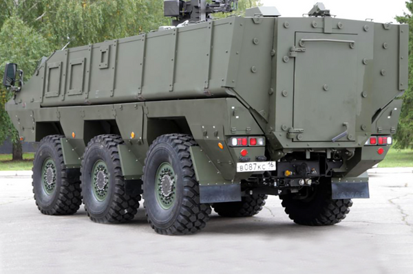 El carro blindado Kamaz-63969, en el que se basa el RKhM-9 - Sputnik Mundo
