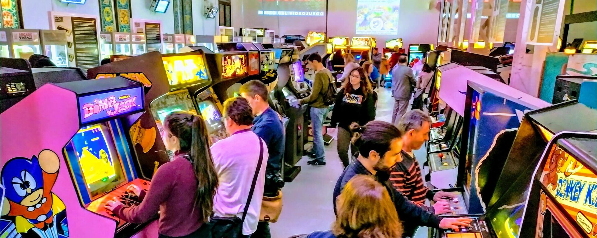 Imagen de Arcade Vintage, el museo del videojuego en la localidad alicantina de Ibi, en España - Sputnik Mundo, 1920, 31.08.2021