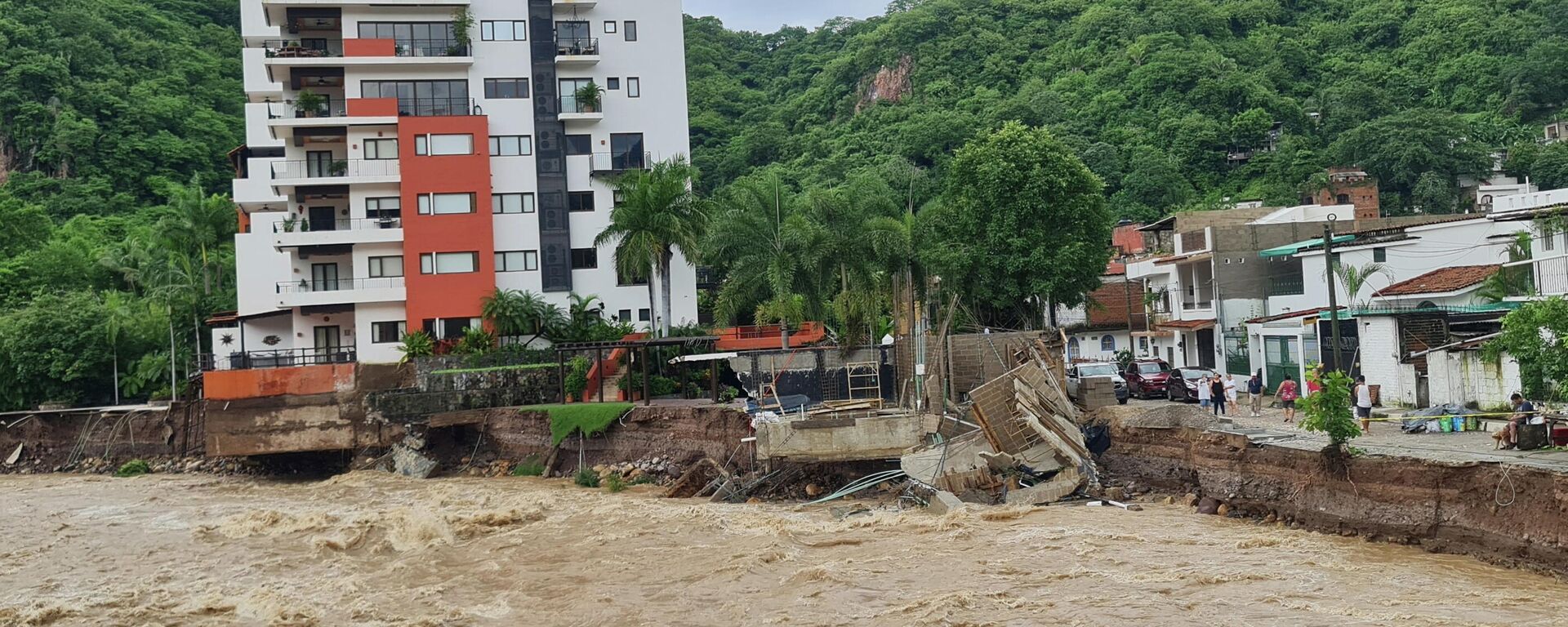 Tormenta tropical Nora en las costas de México - Sputnik Mundo, 1920, 30.08.2021