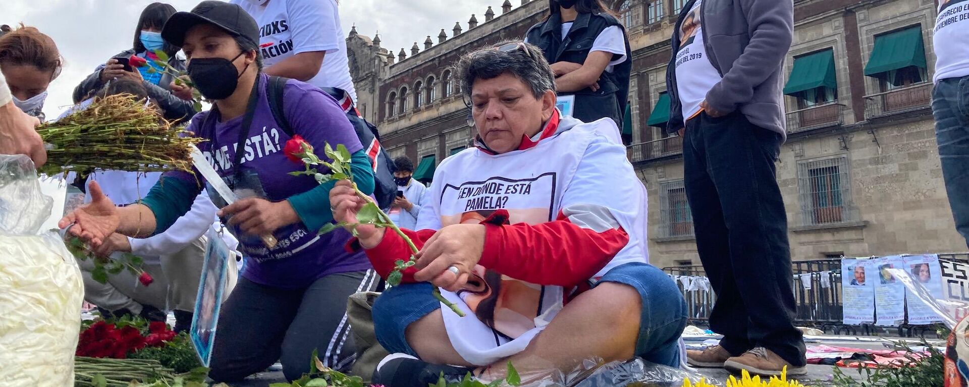 Protestas en la Ciudad de México en el Día Internacional de desaparición forzada - Sputnik Mundo, 1920, 30.08.2021