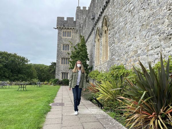 La Princesa Leonor en el castillo que alberga el UWC Atlantic College - Sputnik Mundo