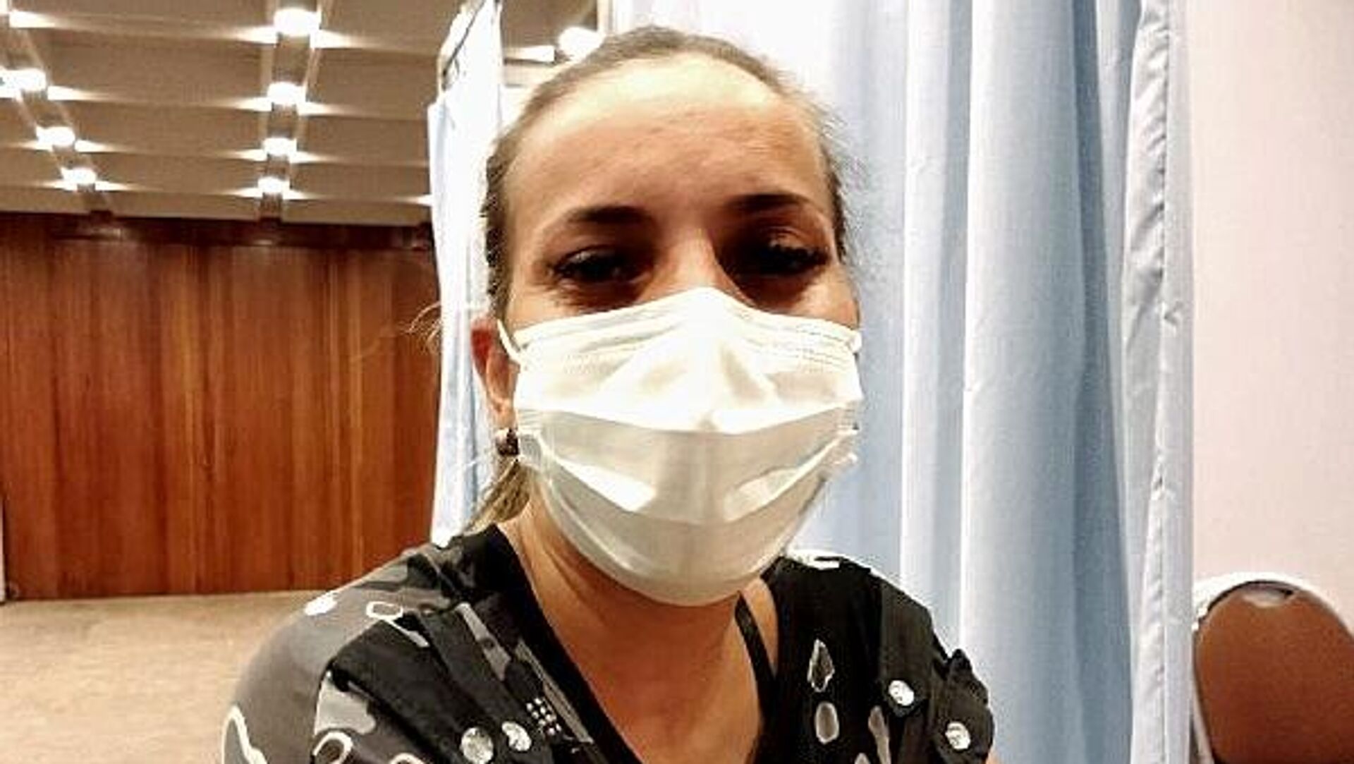 Rhode Longa, coordinadora médica del Hotel Sanitario Alba Caracas Rhode Longa, coordinadora médica del Hotel Sanitario Alba Caracas - Sputnik Mundo, 1920, 01.09.2021