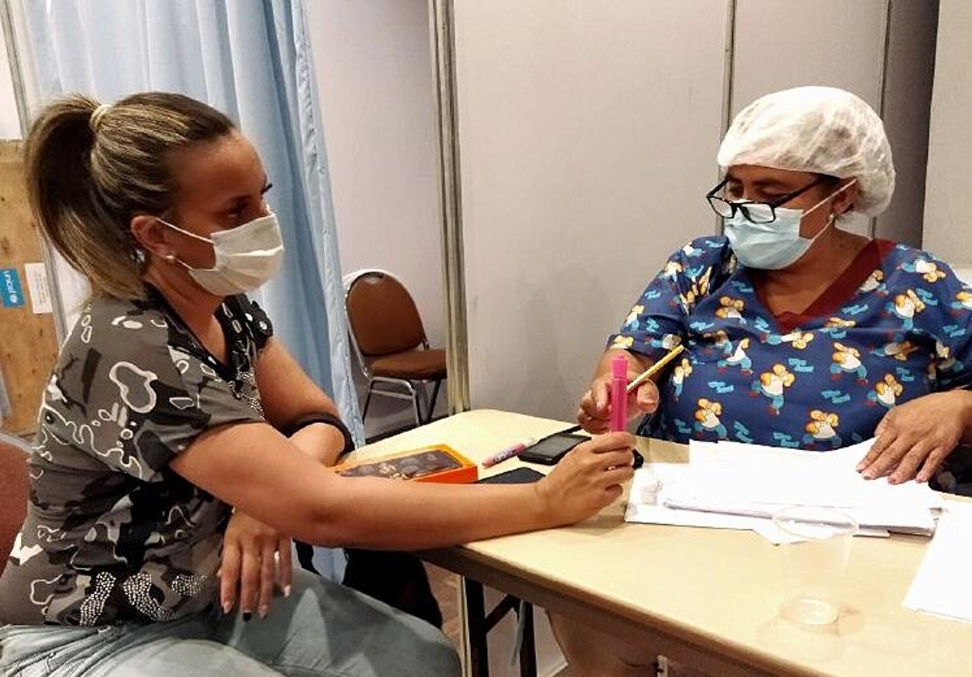 Rhode Longa, coordinadora médica del Hotel Sanitario Alba Caracas Rhode Longa, coordinadora médica del Hotel Sanitario Alba Caracas - Sputnik Mundo, 1920, 01.09.2021