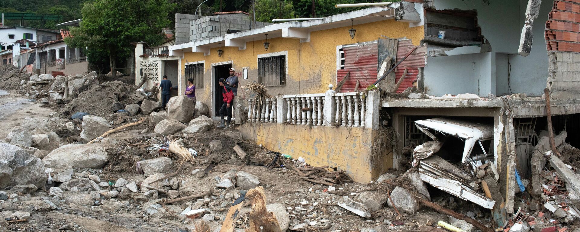 Consecuencias de la vaguada en Tovar, Venezuela - Sputnik Mundo, 1920, 02.09.2021