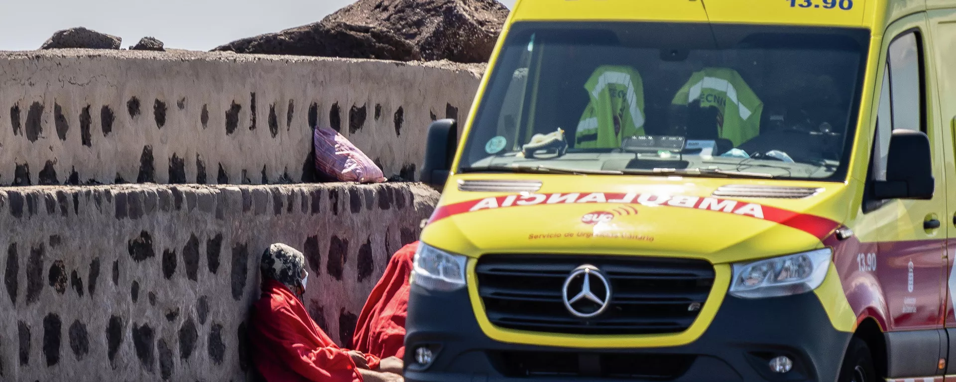 Una ambulancia en España Una ambulancia en España - Sputnik Mundo, 1920, 09.12.2021