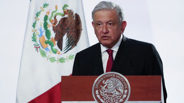 Andrés Manuel López Obrador, presidente de México  - Sputnik Mundo