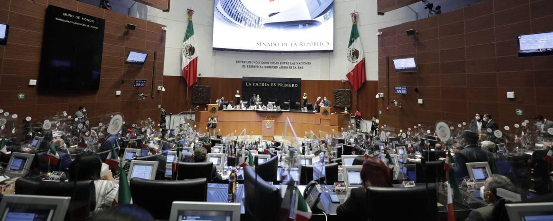 Senado de México.  - Sputnik Mundo, 1920, 19.04.2022