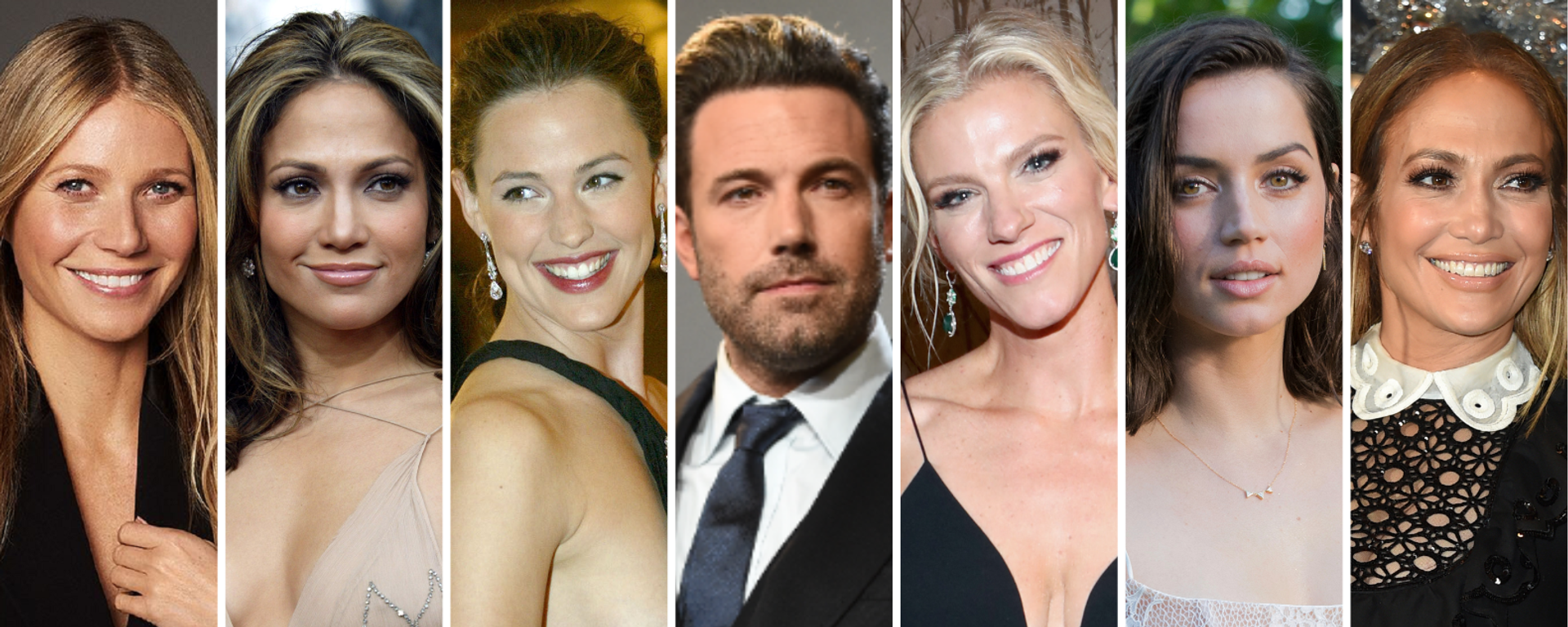 De izquierda a derecha: Gwyneth Paltrow, Jennifer Lopez, Jennifer Garner, Ben Affleck, Lindsay Shookus, Ana de Armas - Sputnik Mundo, 1920, 02.09.2021