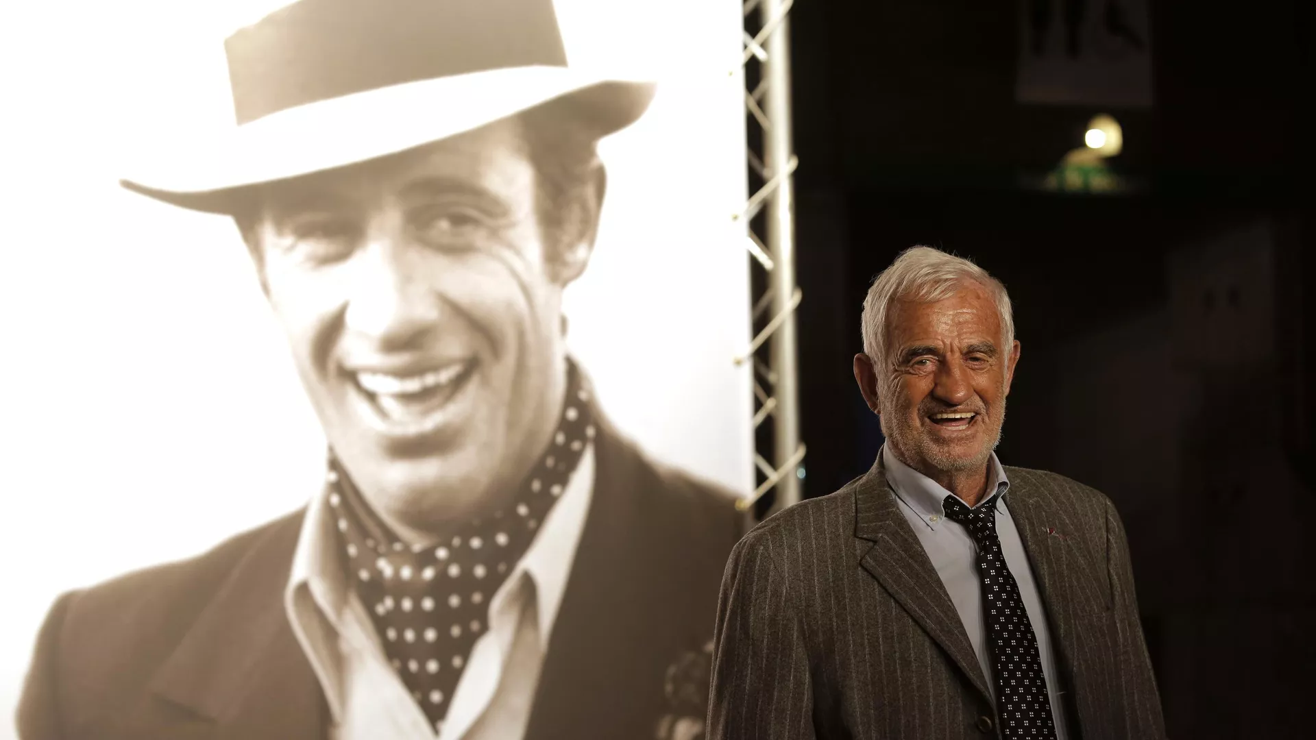 El actor francés Jean Paul Belmondo