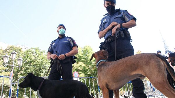 Agentes de la Policía Nacional de España - Sputnik Mundo