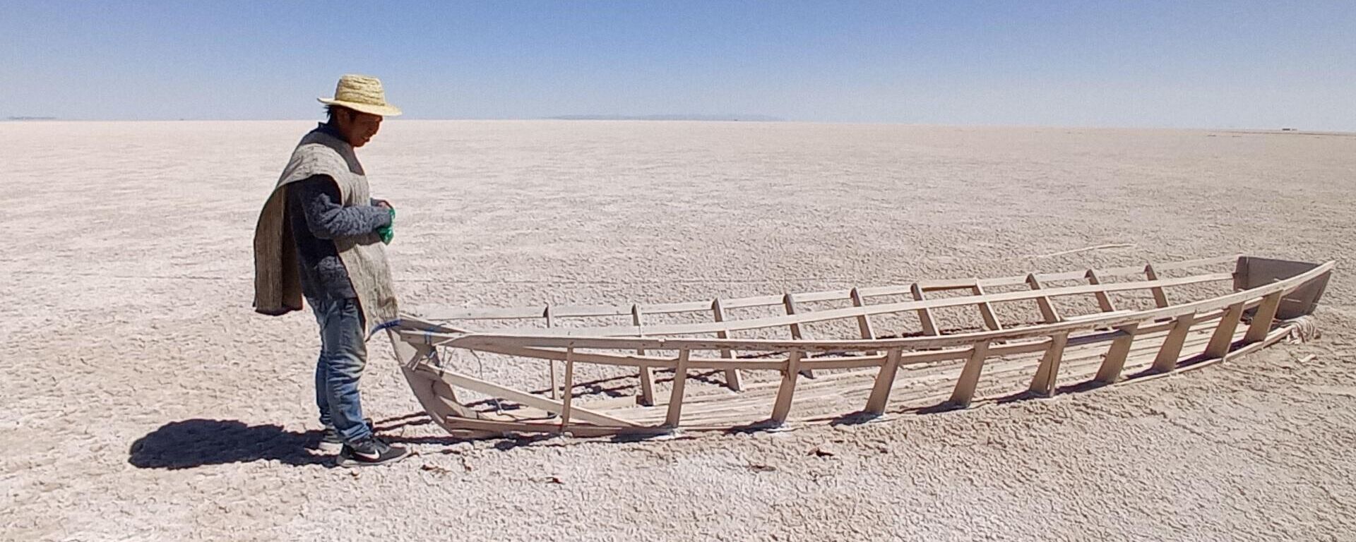 Sequía del lago Poopó, en Oruro, Bolivia - Sputnik Mundo, 1920, 07.09.2021