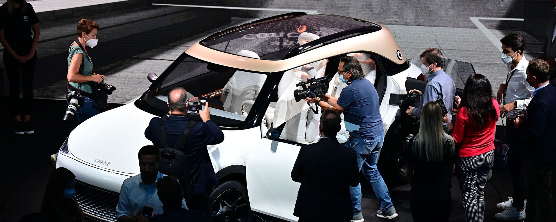 Концепт-кар Smart на Международном Мюнхенском автосалоне - Sputnik Mundo, 1920, 07.09.2021