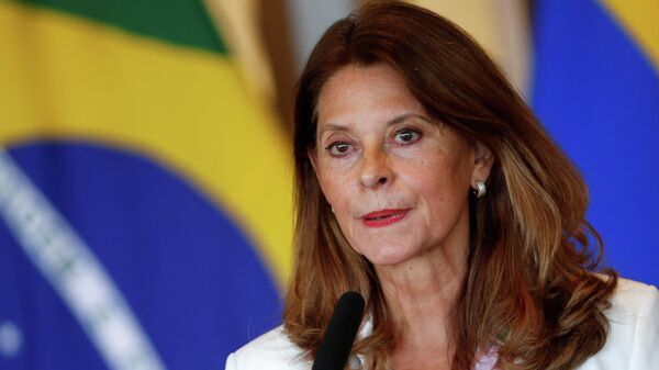 Marta Lucía Ramírez, vicepresidenta y canciller de Colombia - Sputnik Mundo