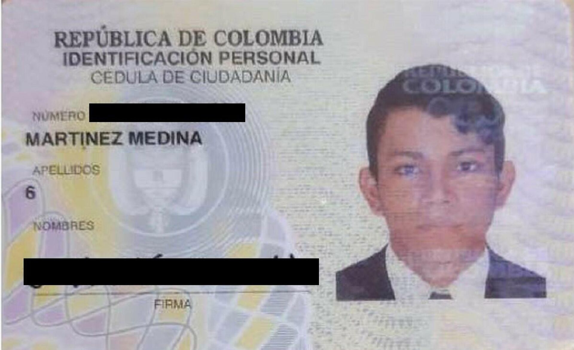 Documento de identidad de 6 Martínez Medina - Sputnik Mundo, 1920, 08.09.2021