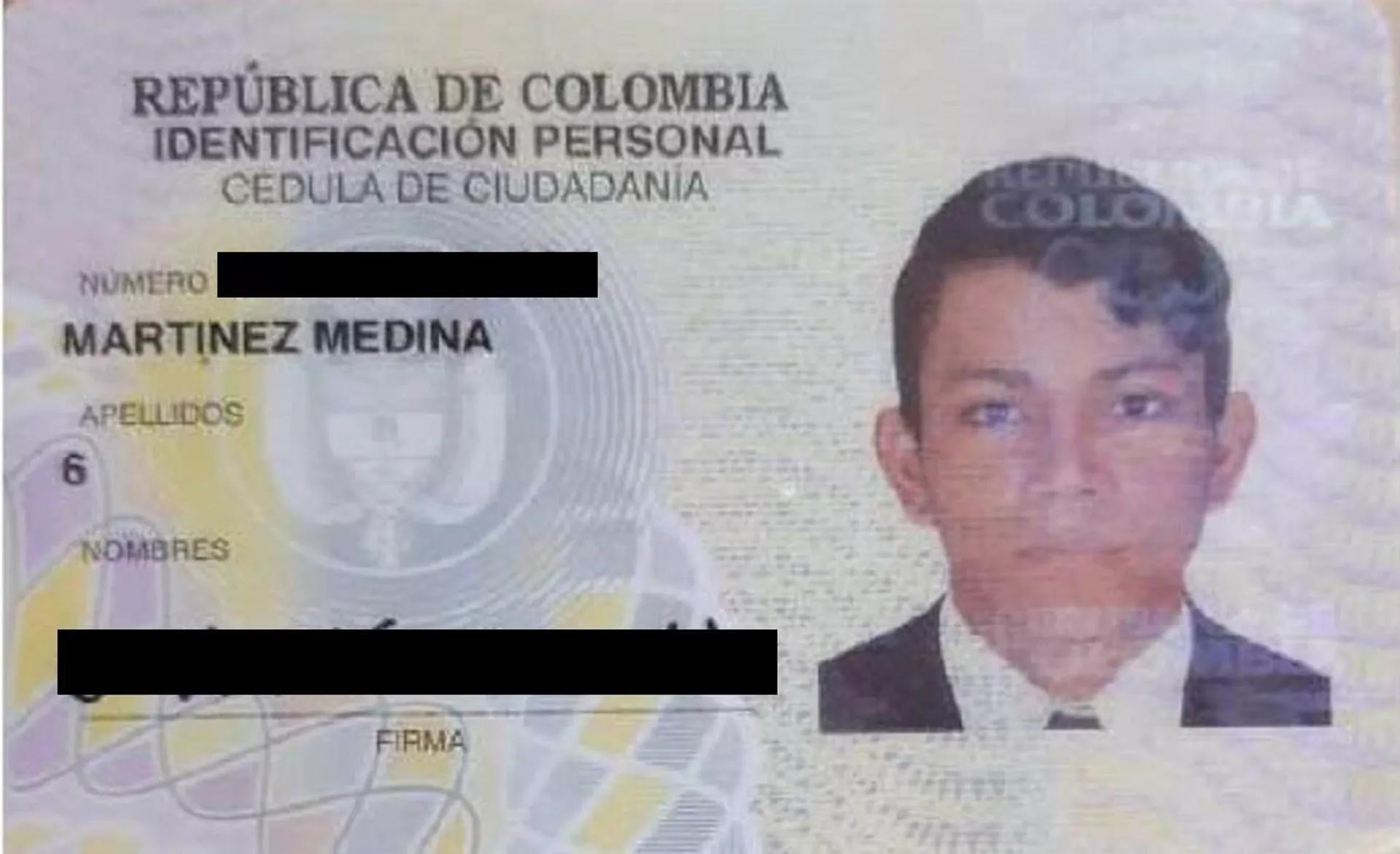 Documento de identidad de 6 Martínez Medina Documento de identidad de 6 Martínez Medina - Sputnik Mundo, 1920, 08.09.2021