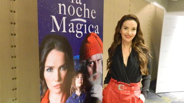 Natalia Oreiro en vísperas del estreno de la película 'La noche mágica' - Sputnik Mundo