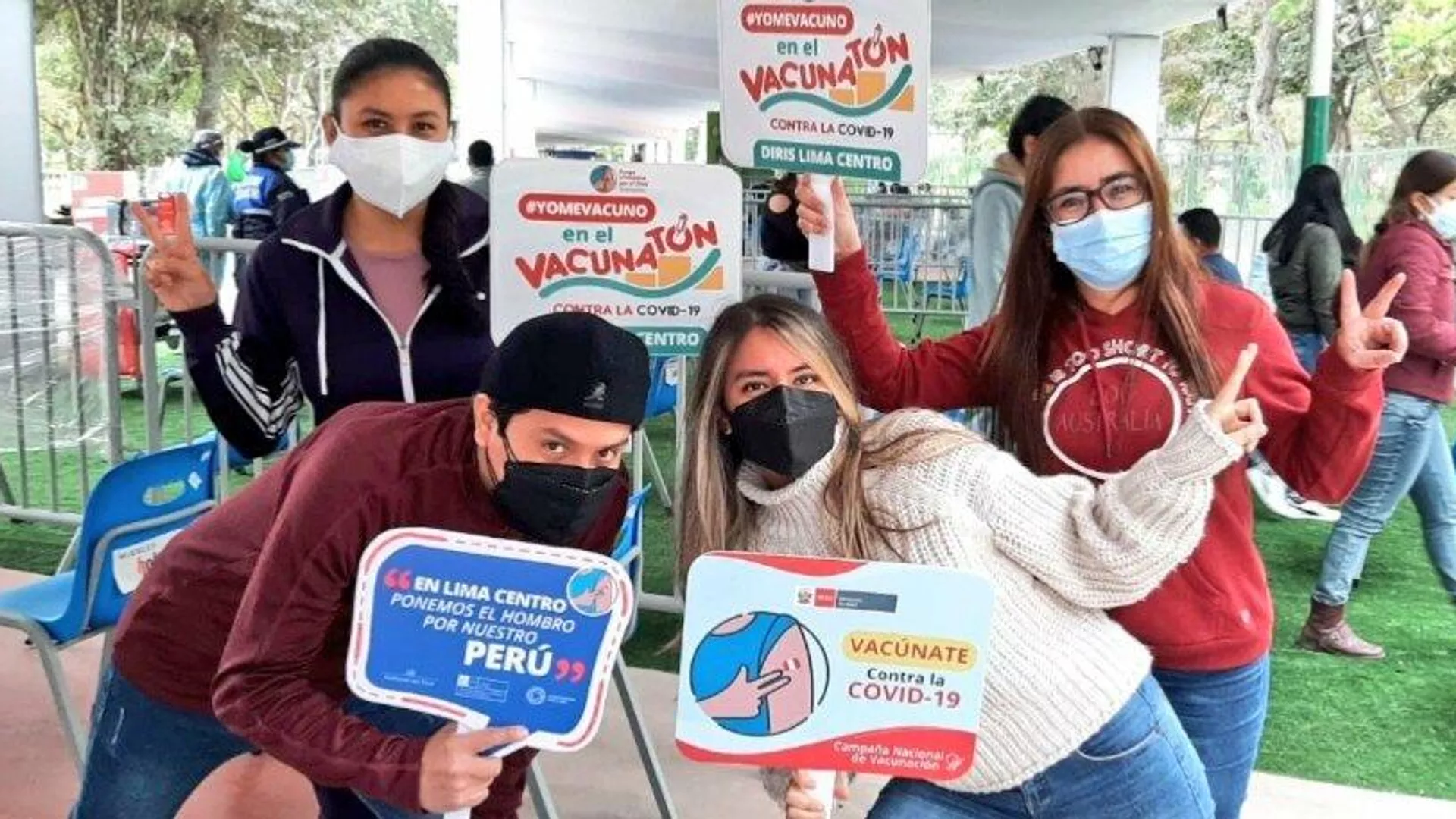 Campaña de vacunación en Perú