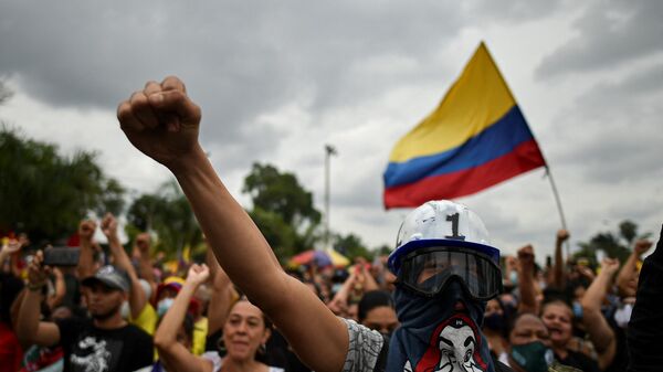 Protestas en Cali, Colombia - Sputnik Mundo