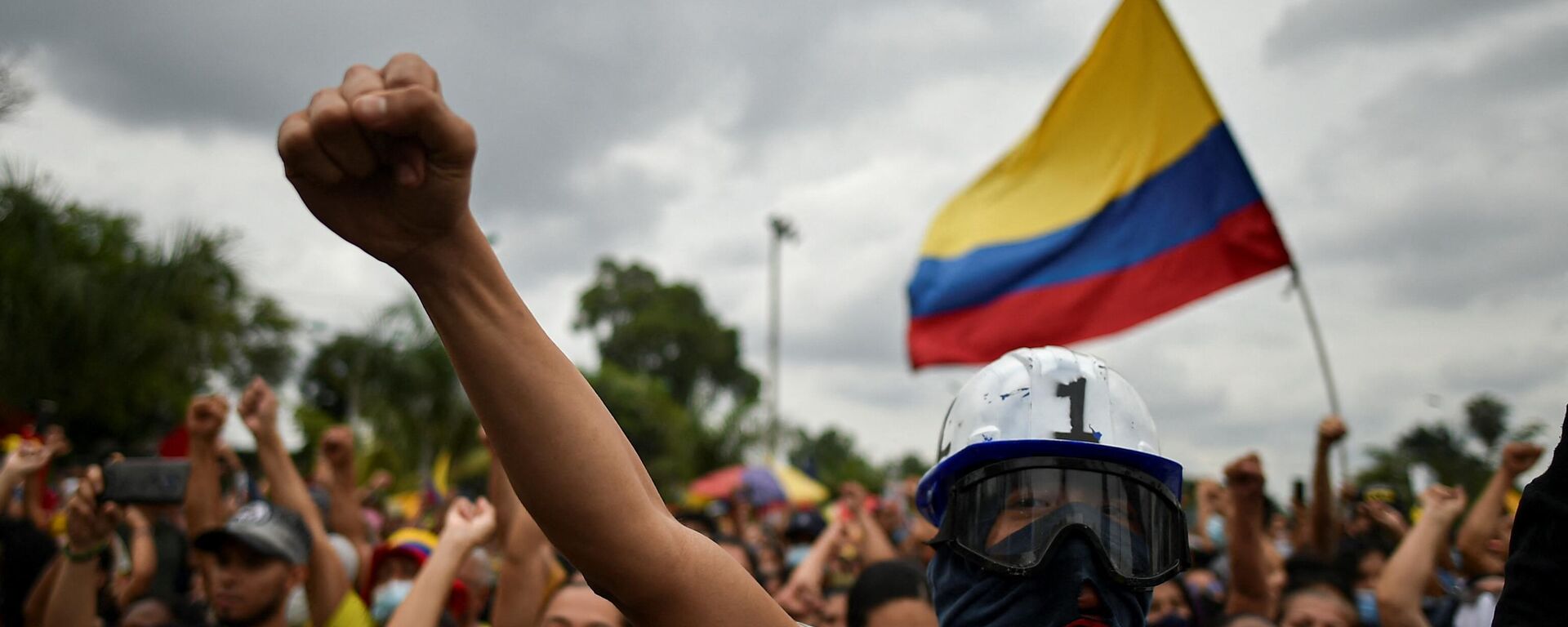 Protestas en Cali, Colombia Protestas en Cali, Colombia - Sputnik Mundo, 1920, 29.09.2021