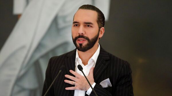 Nayib Bukele, presidente de El Salvador - Sputnik Mundo