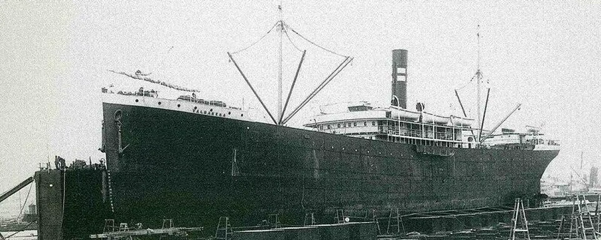El Valbanera en el muelle de Barcelona El Valbanera en el muelle de Barcelona - Sputnik Mundo, 1920, 10.09.2021