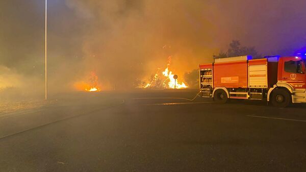 Incendio en Sierra Bermeja, Málaga, el 9 de septiembre de 2021 - Sputnik Mundo