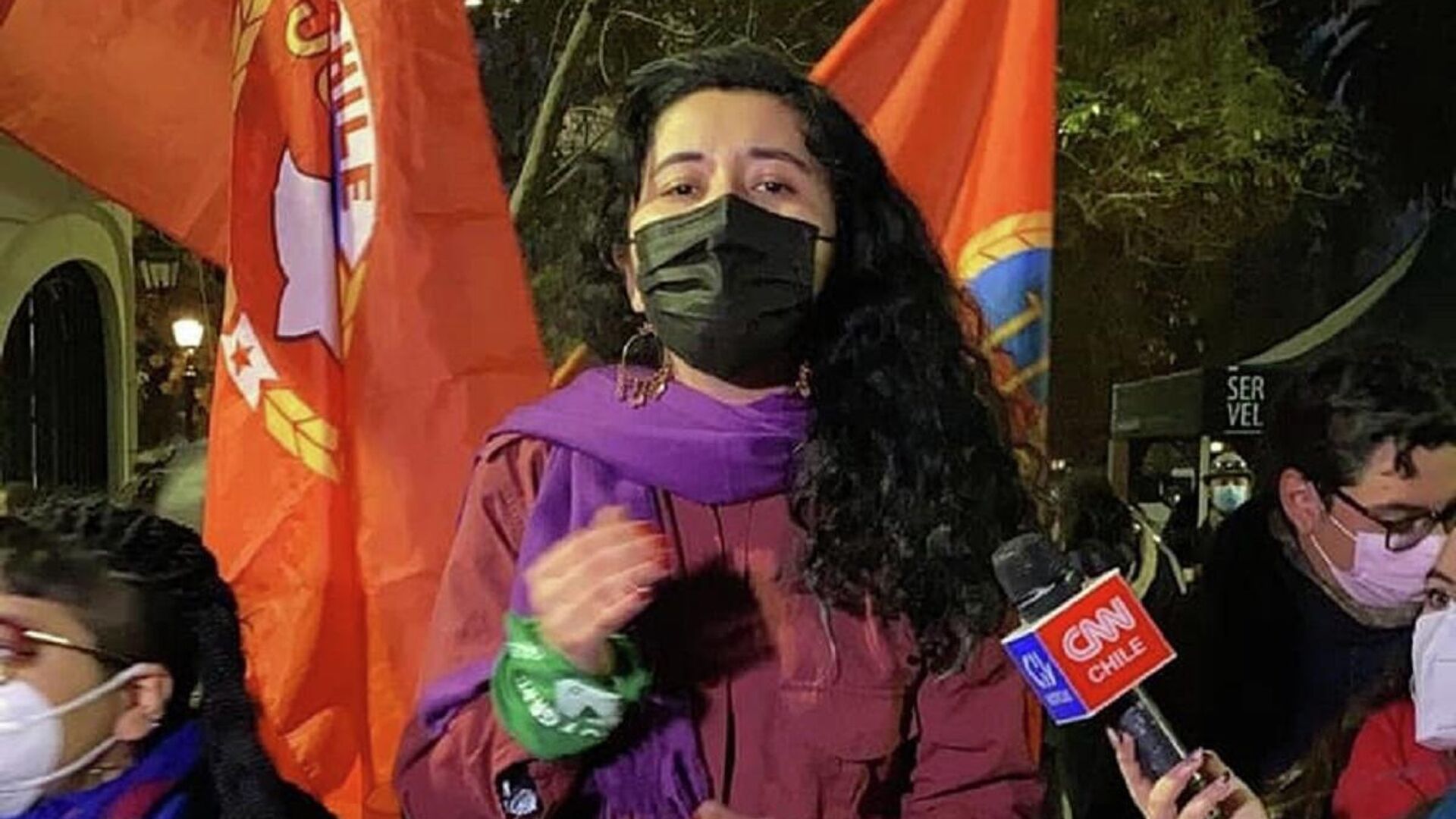 Daniela Serrano, presidenta de las Juventudes Comunistas de Chile - Sputnik Mundo, 1920, 10.09.2021