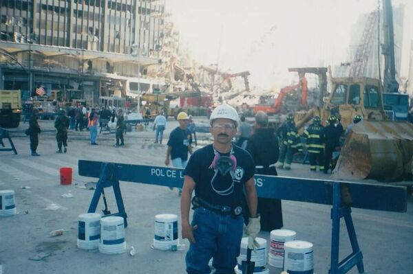El bombero colombiano Luis Eduardo Marulanda  - Sputnik Mundo