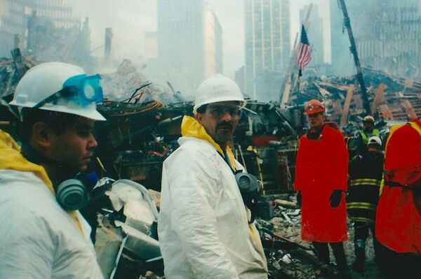 El bombero colombiano Luis Eduardo Marulanda  - Sputnik Mundo