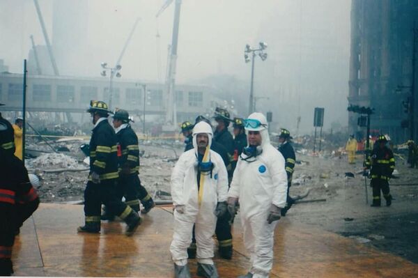El bombero colombiano Luis Eduardo Marulanda  - Sputnik Mundo