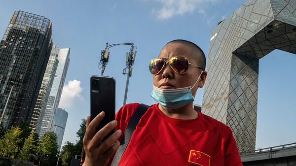 La red 5G en China - Sputnik Mundo