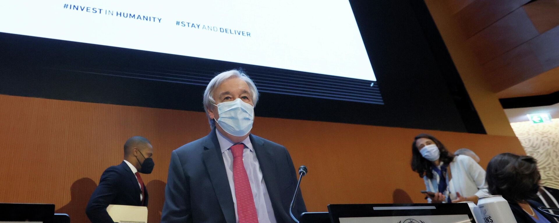 El secretario general de la Organización de las Naciones Unidas (ONU), António Guterres - Sputnik Mundo, 1920, 13.09.2021
