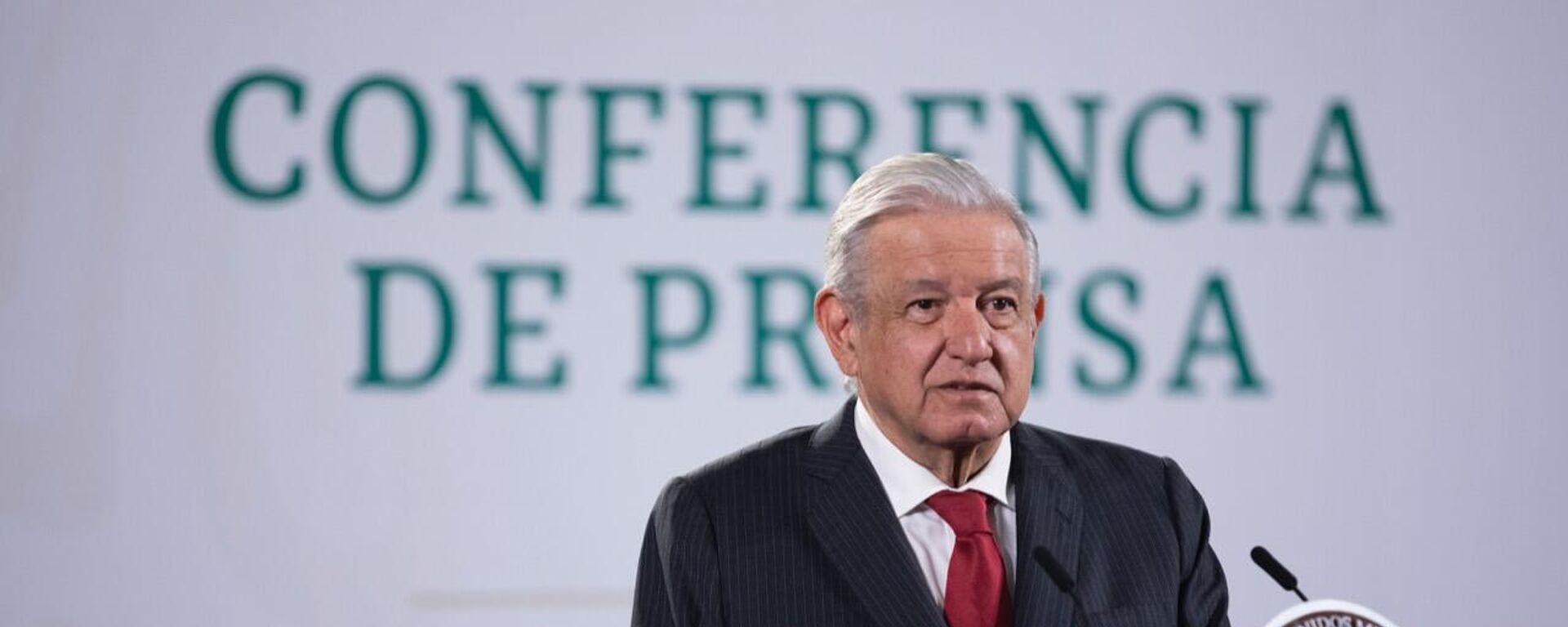 Andrés Manuel López Obrador, presidente de México - Sputnik Mundo, 1920, 13.09.2021