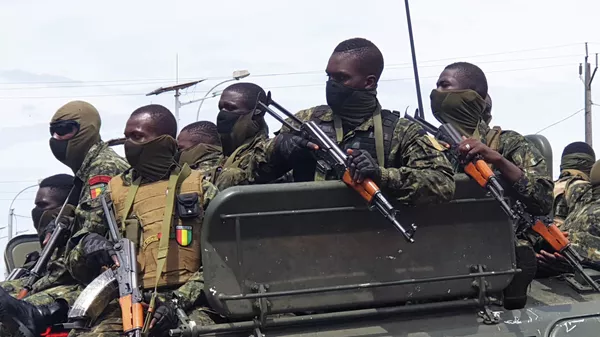 Militares de Guinea - Sputnik Mundo
