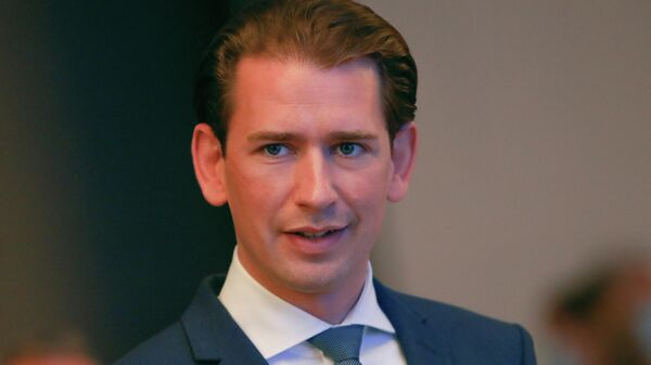 El canciller federal austriaco, Sebastian Kurz - Sputnik Mundo