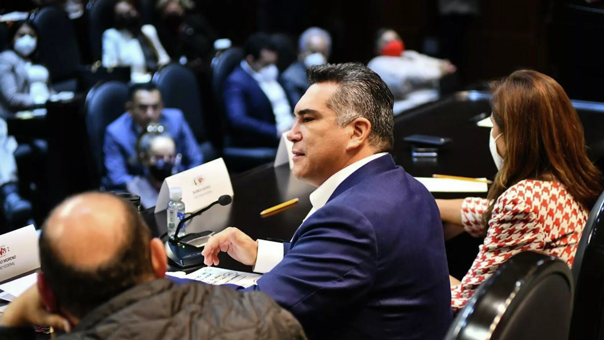 Alejandro Moreno, dirigente nacional del PRI
