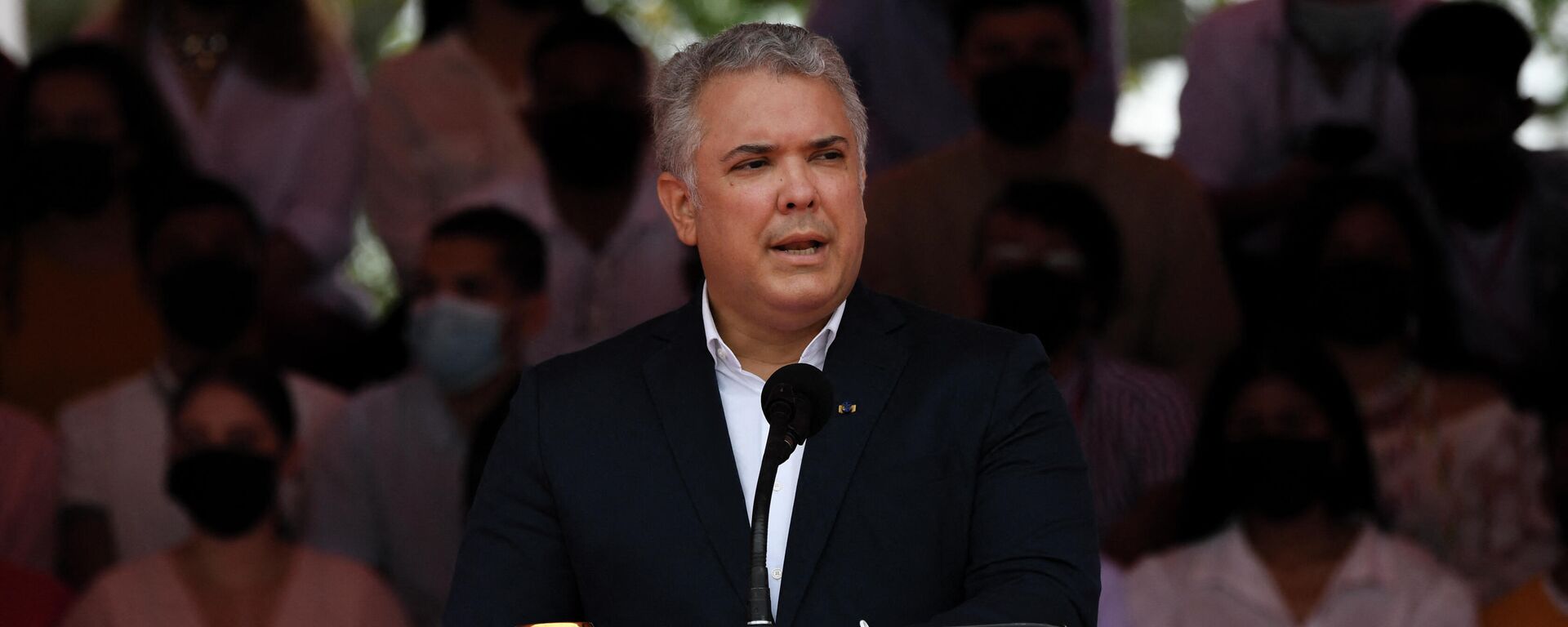 El presidente de Colombia, Iván Duque - Sputnik Mundo, 1920, 07.10.2021