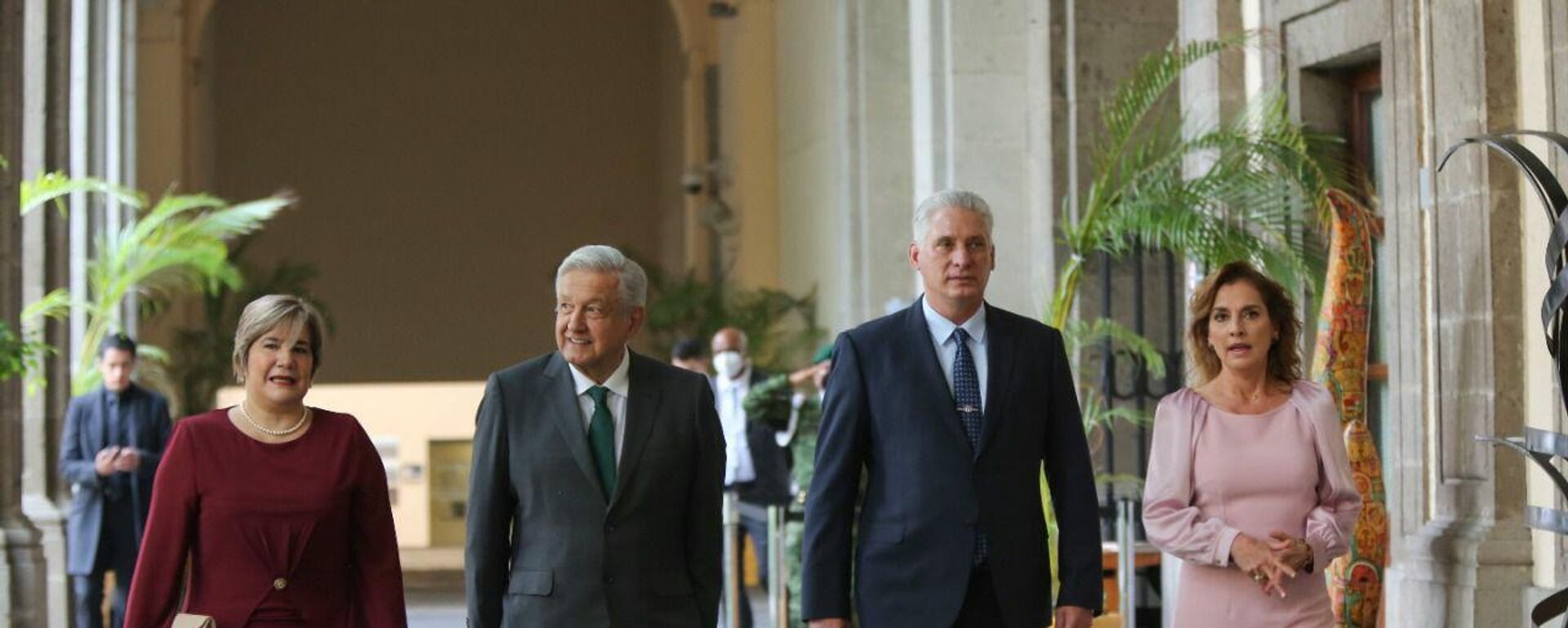 Andrés Manuel López Obrador y Miguel Díaz-Canel - Sputnik Mundo, 1920, 16.09.2021