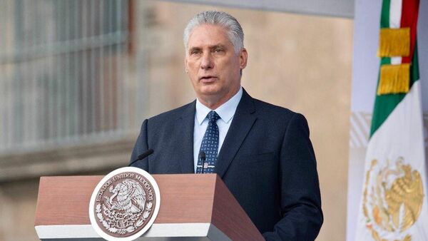 Miguel Díaz-Canel, presidente de Cuba  - Sputnik Mundo