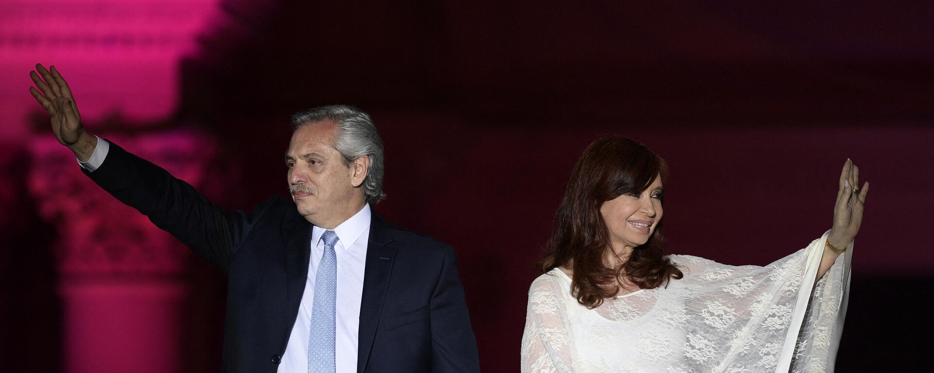 Alberto Fernández, presidente de Argentina, y vicepresidenta Cristina Fernández  - Sputnik Mundo, 1920, 17.09.2021