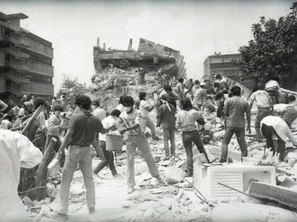 El terremoto del 85 afectó, sobre todo, la zona centro de la CDMX - Sputnik Mundo