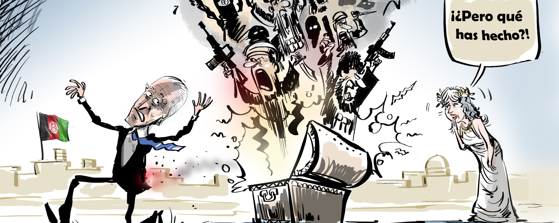 Putin: EEUU dejó en Afganistán una caja de Pandora - Sputnik Mundo, 1920, 17.09.2021