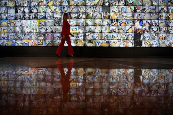 Sala del centro de informativo del Comité Electoral de Rusia en Moscú. - Sputnik Mundo