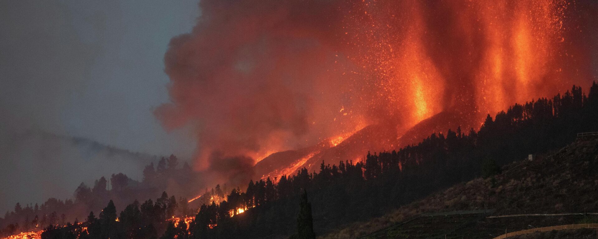 Erupción del volcán Cumbre Vieja (La Palma) - Sputnik Mundo, 1920, 20.09.2021