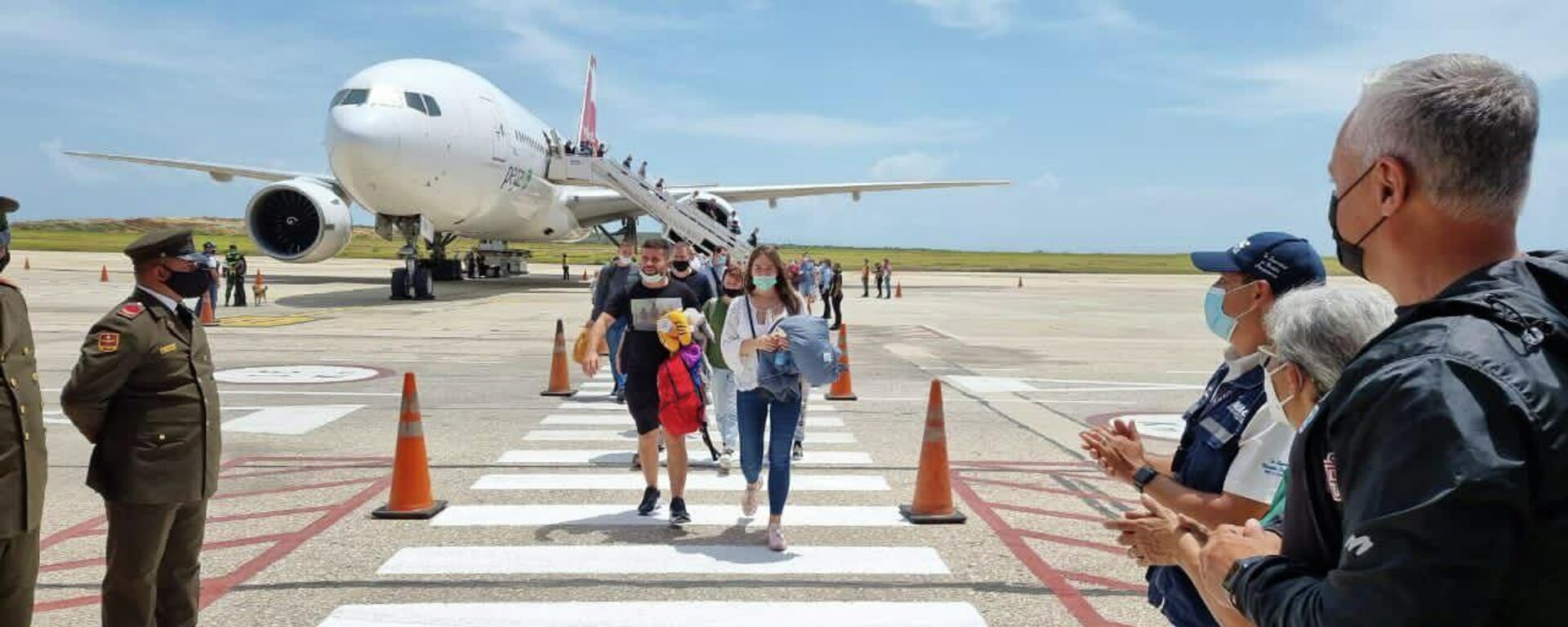 Turistas rusos arriban a isla Margarita - Sputnik Mundo, 1920, 03.03.2022