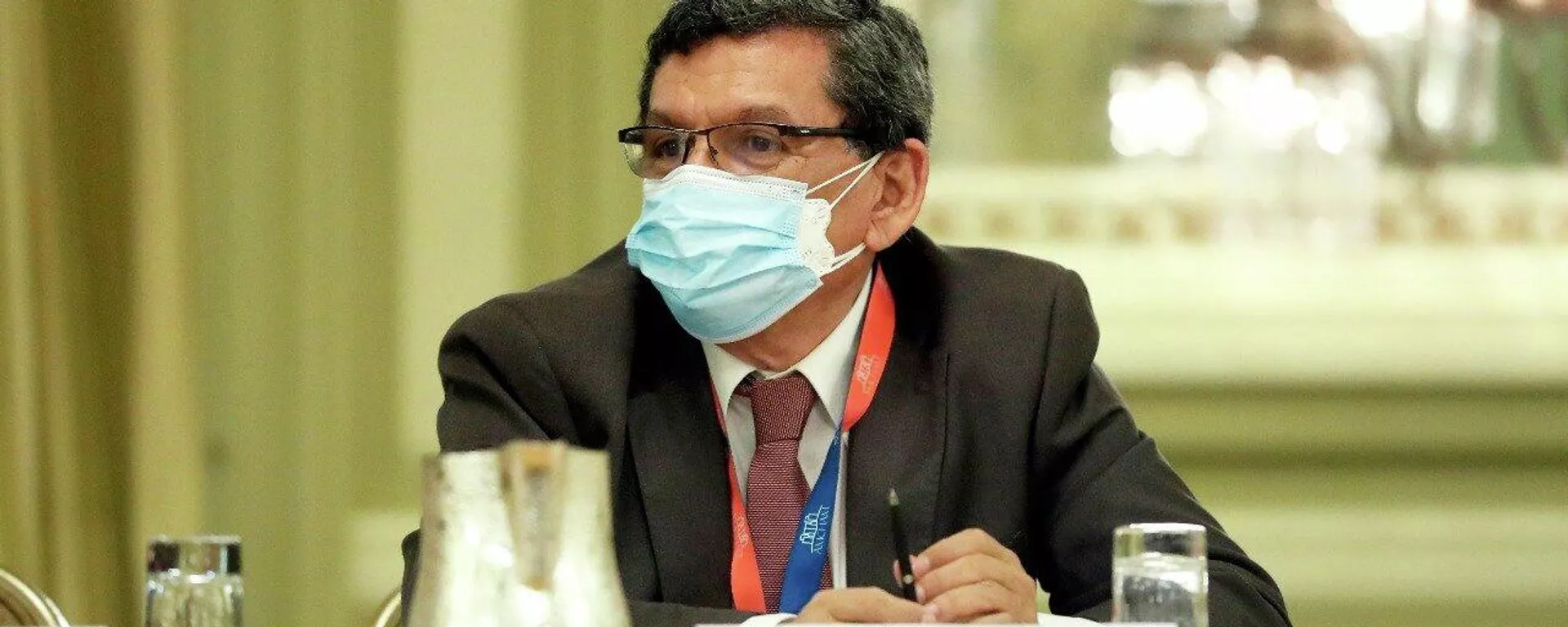 Hernando Cevallos, ministro de Salud peruano Hernando Cevallos, ministro de Salud peruano - Sputnik Mundo, 1920, 09.02.2022